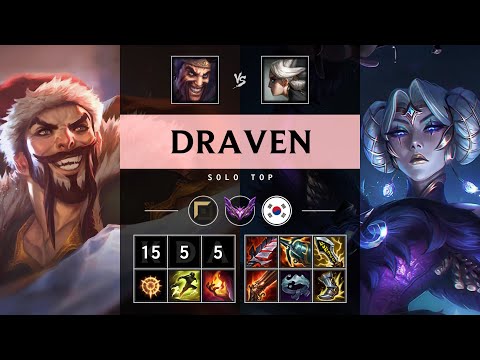 Draven Top vs Camille - KR Master Patch 25.S1.2