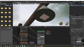 RTB, Blender = Assetto Corsa. Street lights with lines. UV mapping, textures & baking. Part 2