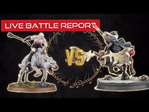 ⚔ Azog's Legion vs Thranduil's Halls  - LIVE Middle Earth SBG Battle Report! ⚔