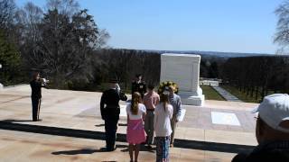 preview picture of video 'Augusta Prep Students Lay Wreath at Tomb of the Unknown Soldier'