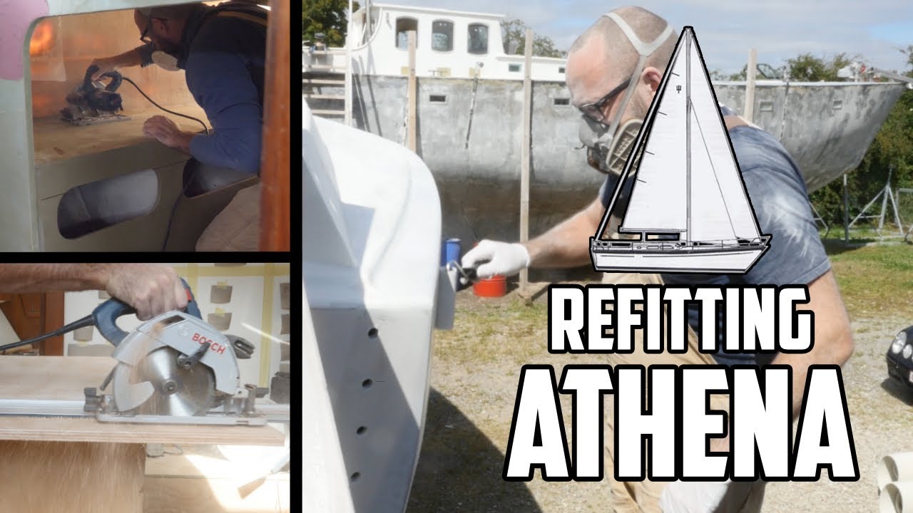 Sail Life - Hull painting, tech compartment & coppercoat activation - sailboat project