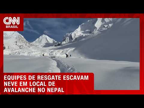 Avalanche no Nepal deixa 14 desaparecidos e dois mortos | CNN BRASIL