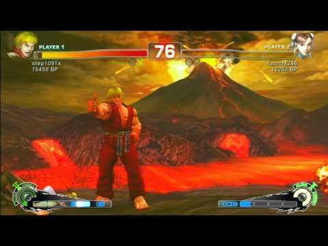 SSF4 Rank Match  step1091x (KE)  vs  satoshi246 (CH)