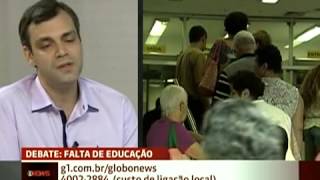 Ruy Braga discute educação na Globo