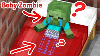 Monster School : Why does Baby zombie lose his legs ? - Minecraft Animation