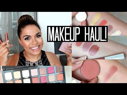 Makeup Haul! New Makeup Geek, Ofra, Anastasia! | samantha jane Video