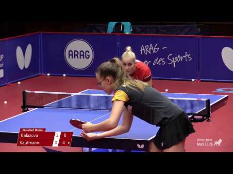 Annett Kaufmann (GER) vs Barbora Balazova (SVK) | R16 | 2020 Düsseldorf Masters 5