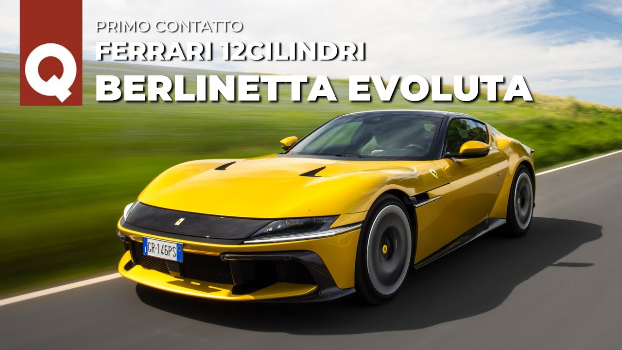 Sinfonia celestiale dal "dodici" di Maranello | Ferrari 12CILINDRI prova su strada