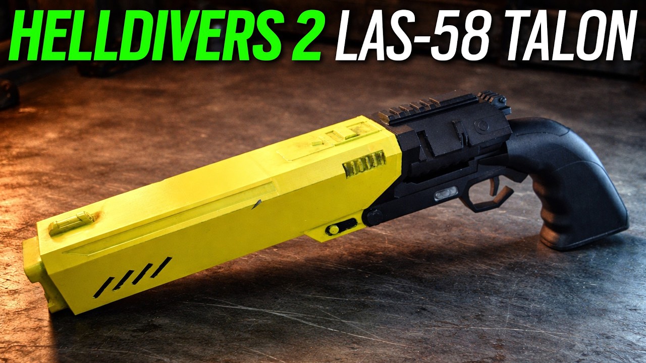 LAS-58 Talon - Helldivers 2 - 3D Printed