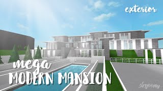 How To Build A 100k Mansion Bloxburg Thủ Thuật May Tinh Chia Sẽ - bloxburg mega modern mansion 100k exterior speedbuild