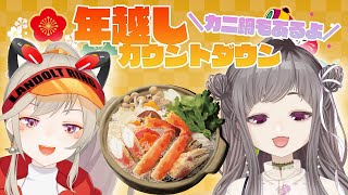 【年越しカウントダウン】鍋だ！酒だ！大騒ぎだあああ！【小森めと / ブイアパ】のサムネイル