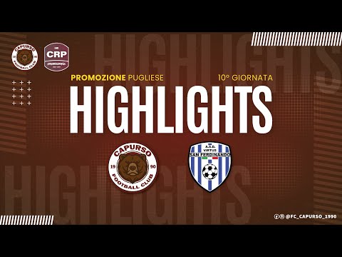 FC Capurso - V. S. Ferdinando, 12 Novembre 2023