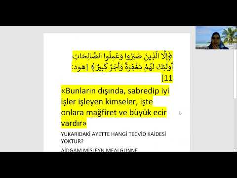 KPSS DİKAB-İHL DHBT TECVİD SORU ÇÖZÜMÜ