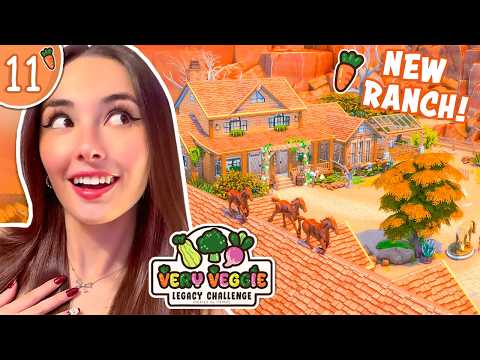 Building Our *NEW* House! 🥕 Very Veggie Legacy Carrot #11