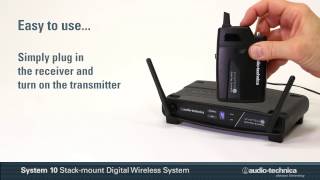 Audio-Technica ATW-1101 System 10 Digital Wireless ATW-1101 B&H Audio-Technica ATW-1101 System 10 Digital Wireless ATW-1101 B&H