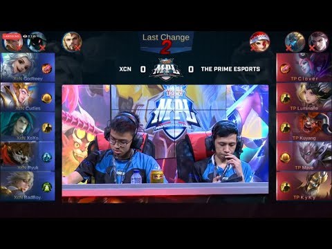 XCN VS THE PRIME ESPORT MPL ID S3 FINAL QUALIFIER MOBILE LEGENDS: BANG BANG MATCH 1