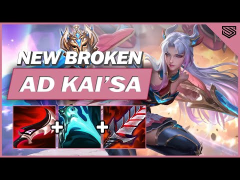 DUSKBLADE KAI'SA IS BROKEN! 🔥 NEW AD KAI'SA BUILD NOVA REMAKE - Wild Rift 4.4 Gameplay