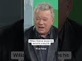 William Shatner shares his secret to a long life