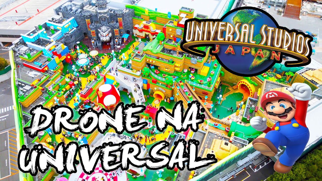 FILMEI A UNIVERSAL STUDIOS com DRONE no JAPÃO