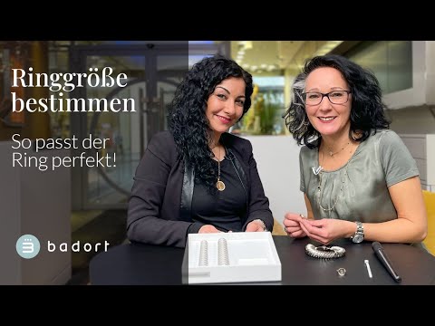 So passt der Ring perfekt! Wir bestimmen eure Ringgröße  |  #juwelierbadort
