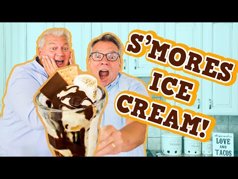 You can't believe how delicious S'MORES ICE CREAM IS!!!!!