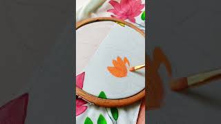 Download lagu Fabric Painting | Saree Painting #fabricpainting #sareepainting #fabriccolours #hoop mp3