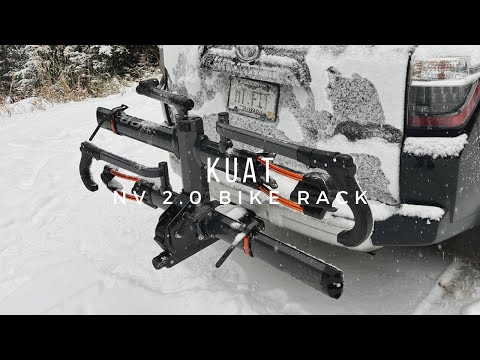 KUAT NV 2.0 Bike Rack Review - Attractive EBike Capable Bike Rack