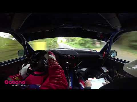 2022 Tarmac Masters Rally Radków OS3 Niwa Szymon Lewandowski Karolina Baćkowska BMW E30 318IS Gabona