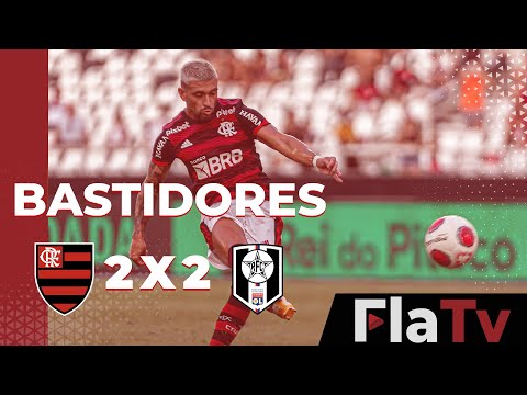 Bastidores Flamengo 2 x 2 Resende