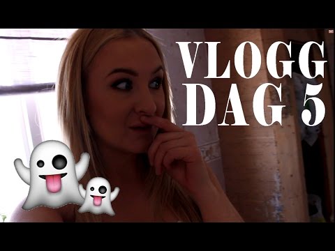 DET SPÖKAR HOS MIG!!! [ VLOGG DAG 5 ] | VLOGG #15