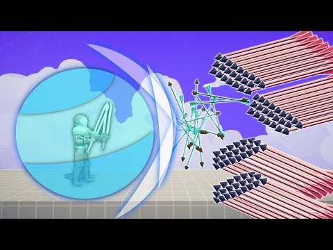 ION BUBBLE SHIELD (SUPER REFLECT) vs EVERY GOD | TABS - Totally Accurate Battle Simulator