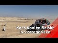 Kees Koolen bij finish Dakar Rally: vijf uit vijf