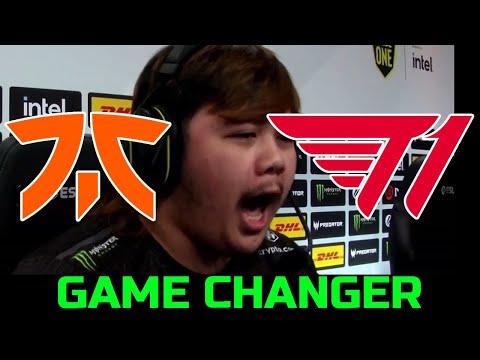 T1 VS FNATIC GAME 3 -  JAUNUEL GAME CHANGER PLAY ESL ONE STOCKHOLM 2022 LOWER BRACKET