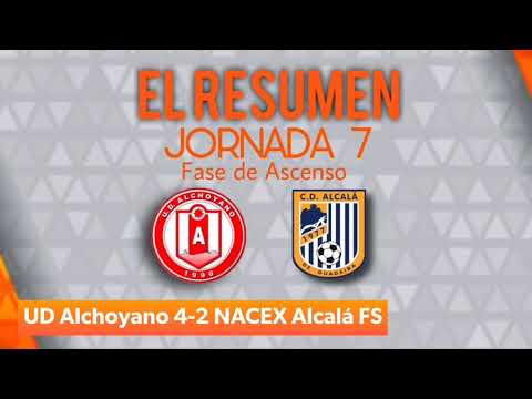 RESUMEN | UD Alchoyano 4 - 2 NACEX Alcalá FS / Jornada 7/Tercera División /Gr.17C. 20-21
