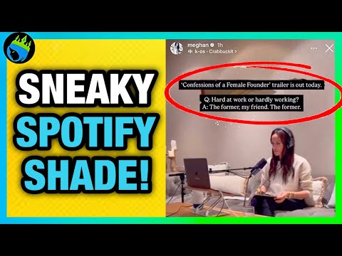Meghan Markle's PODCAST JAB AGAINST SPOTIFY That YOU MISSED!