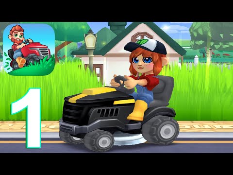 It's Literally Just Mowing Gameplay Walkthrough Part 1 (IOS/Android) - YouTube