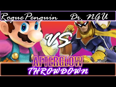 Afterglow Throwdown - LGN|Dr.NGU (Cpt Falcon) VS RoguePenguin (Mario) - W's Quarters - Smash Wii U