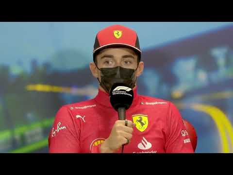 Charles Leclerc: "The MERCADES AMG Safety Car is SLOW"   Australian GP F1 2022