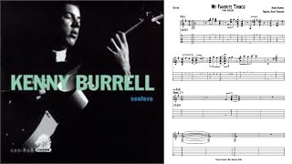 &quot;My Favorite Things&quot;  - Kenny Burrell (Jazz Guitar Transcription)