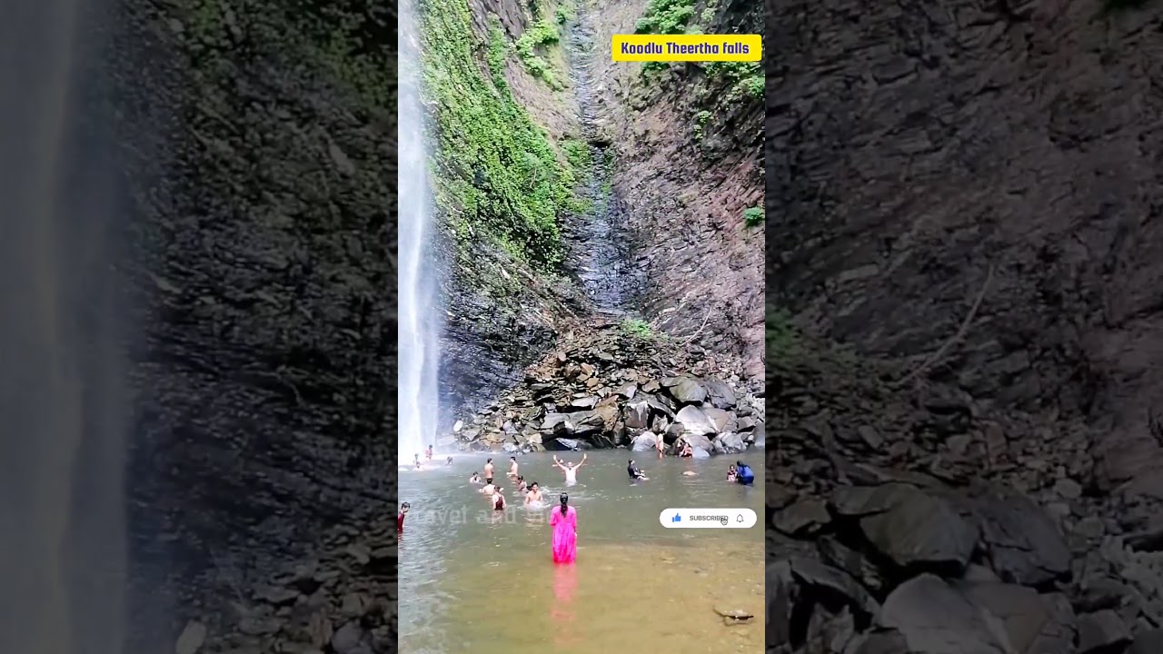 #koodlutheertha#falls#agumbe  #karnataka #shorts