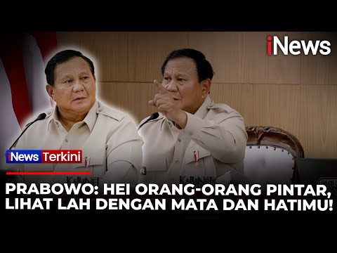Presiden Prabowo Geram! Program MBG Diejek Oleh Orang-orang Pintar | iNews Terkini