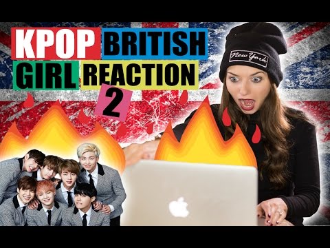 BRITISH GIRL KPOP REACTION 2!| BTS Fire