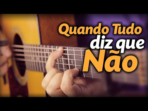 🎵 Quando Tudo Diz Que Não (no VIOLÃO Fingerstyle) Toque no Altar (Deus do Impossível) com LETRA