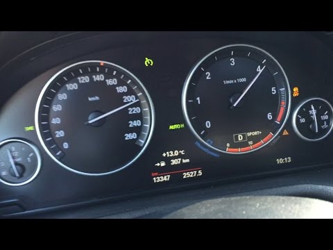 BMW X3 xDrive20d F25 Facelift 0-200 km/h