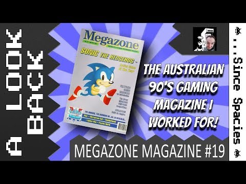 A Look Back at Megazone Magazine - Issue 19 (JAN/FEB 1992) Sonic the Hedgehog