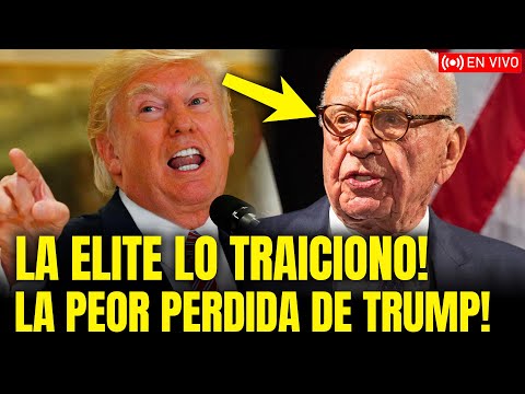 TRUMP TRAICIONADO POR EL MAGNATE QUE CONTROLA A LOS PODEROSOS MEDIOS DE EEUU
