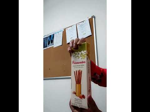 ALMENDRO /ALMOND TURRON STICKS/SALTED CARAMEL/#shorts #asmr #satisfying #almond #caramel #trending