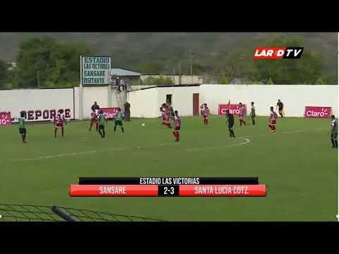 Video Goles: Sansare 2-3 Santa Lucía Cotz - 2018 Apertura final ida