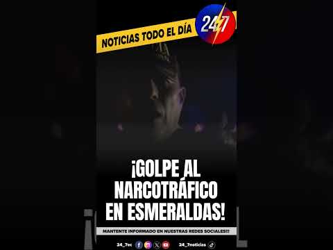 DECOMISAN 319 KILOS DE MARIHUANA EN ESMERALDAS
