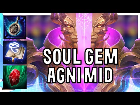 SOUL GEM AGNI IS SO BROKEN - Agni Mid Ranked Conquest